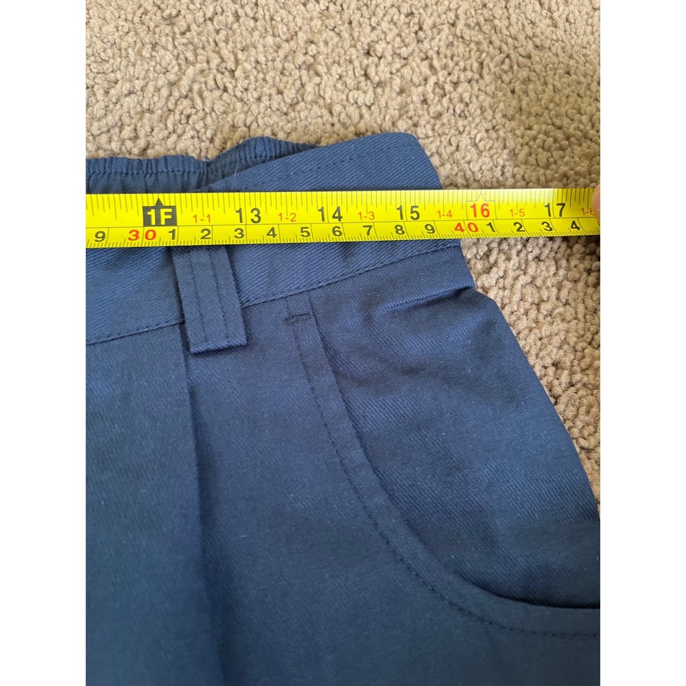 Halara Navy Blue High Waisted Pleated Jogger Pants Size M NWT - Picture 6 of 9